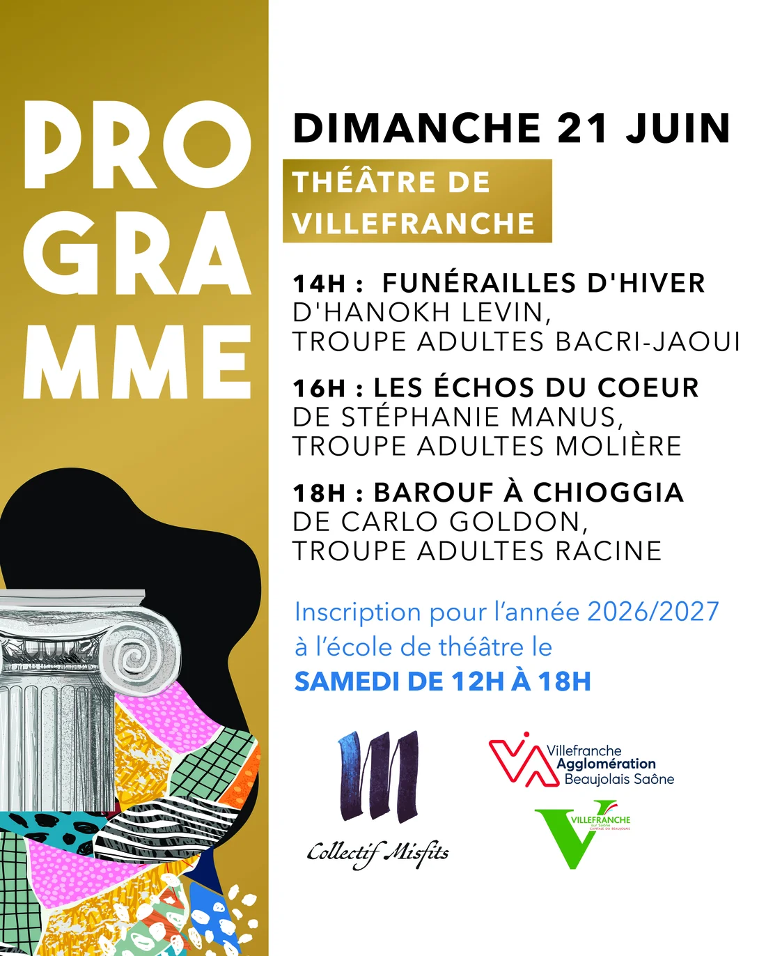 programme theatre villefranche